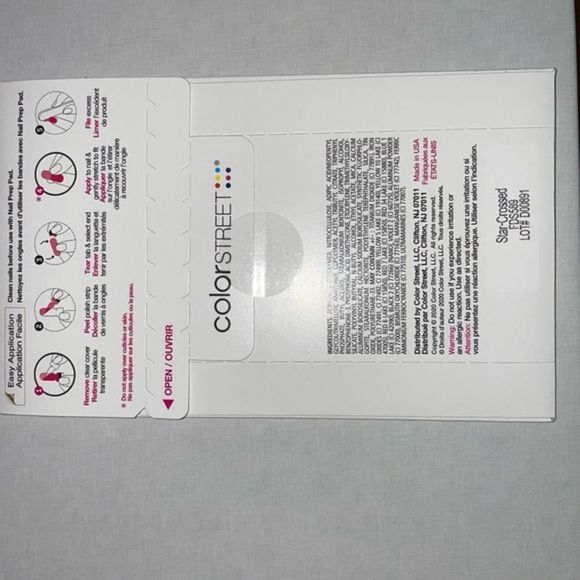 Color Street | Star-Crossed, stars and moon design Limited Edition nail strips - Picture 9 of 9